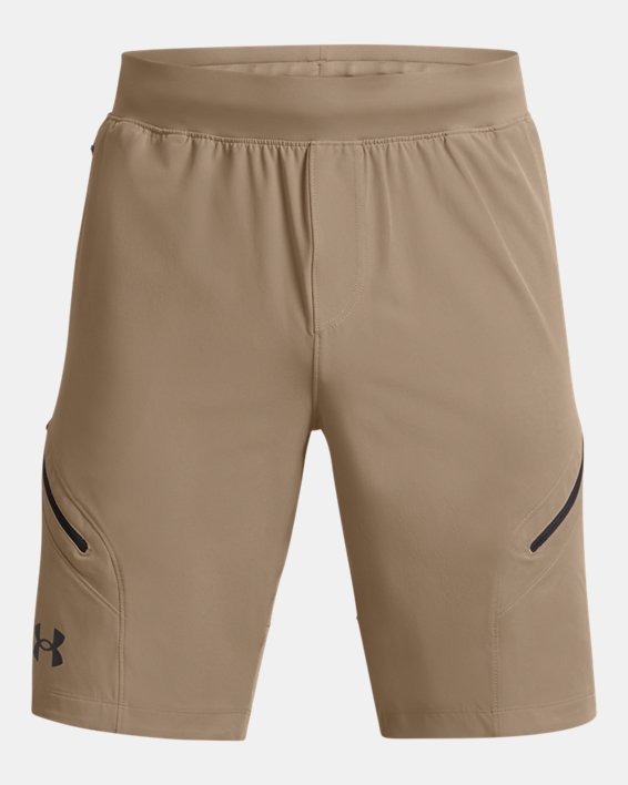 Men's UA Unstoppable Cargo Shorts, Brown, pdpMainDesktop image number 6